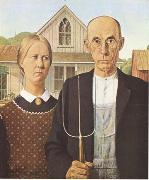 Anerican Gothic (mk09) Grant Wood